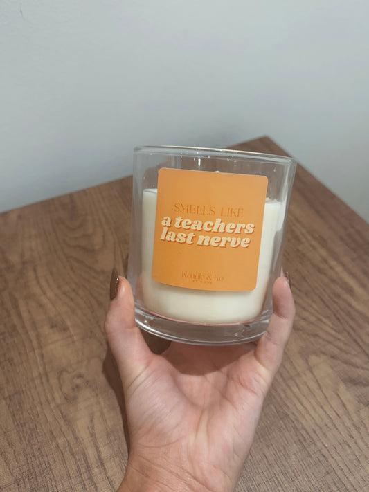 Teacher candle